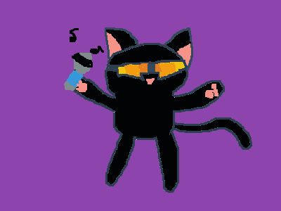 Epic Cat Sings Karaoke