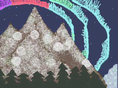 Bob Ross Painting (Attempted)