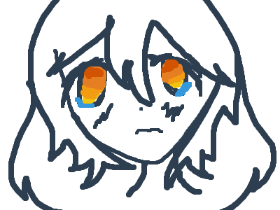 Same girl but I gave her a face(animated)