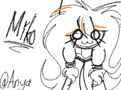 Miko fanart :3 (not my oc)