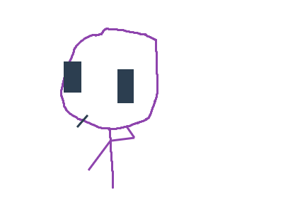 Heyyyy uhhh this is my stick figure..