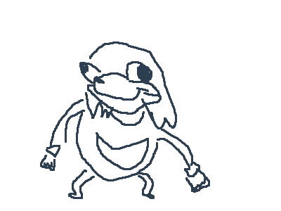 urgandan knuckles super sweat!