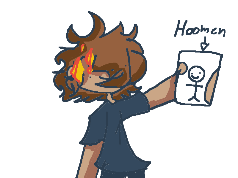 Me showing my sister what i draw