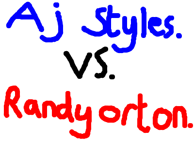 AJ Styles vs Randy Orton