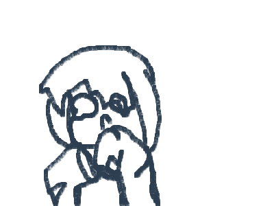 i may have done a tiny face reveal at the zoom