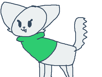 lil as a cat (literally)