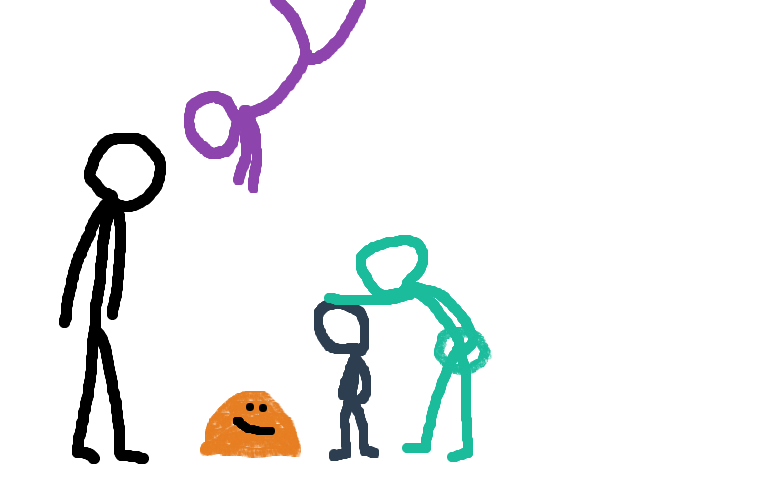 imagine a ten year old is one of us