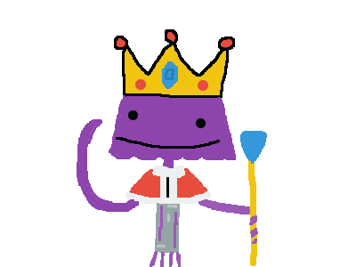 king aphrodeem (yes he is made of jell-O)