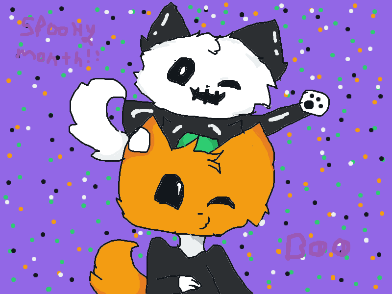 IT IS SPOOKY MONTHHH (furry)