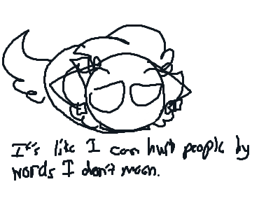 sometimes i feel like a bad person.