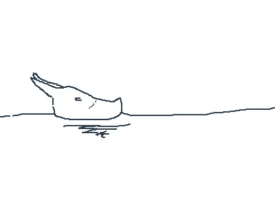 Pointlessly Unrealistic Dragon Head Sliding Around
