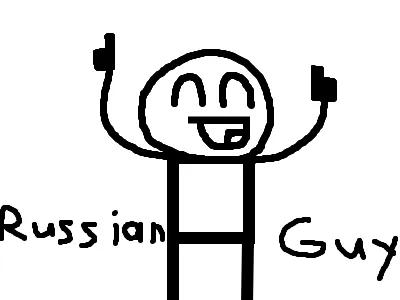 Day 4 of drawing random animators (Russianguy)