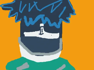 my first anime drawing