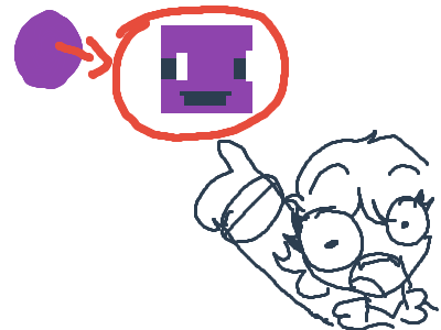 me when i see purple...