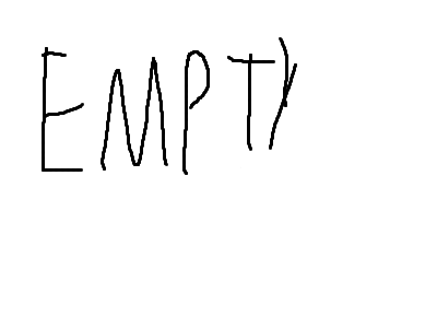 Empty (I’m bored)