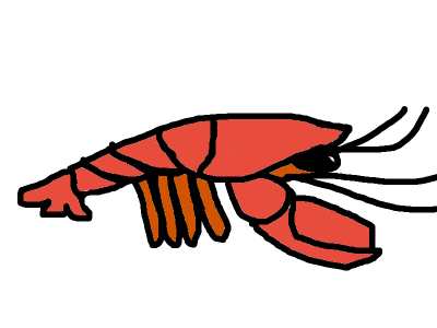 Super cool and dangerous lobster