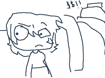 someone was swearing and crashing out on my bus 