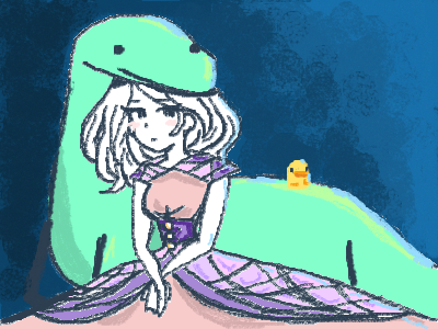 Dunno...trapped princess?