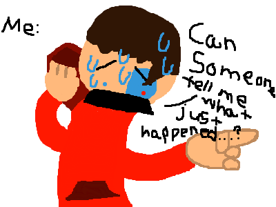 In movies when the weird/kissing scenes come on: