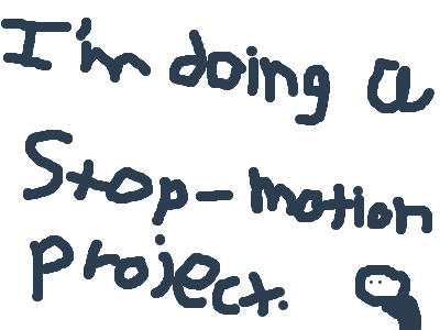 I'm in my last class and-