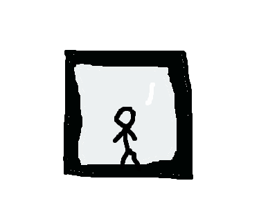 when ur brain says run about mirrors