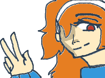 recreation and copied anime bruhs pose