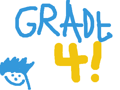 im grade 4!