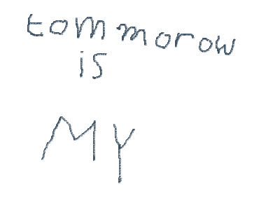 Tommorow is my birthday :>