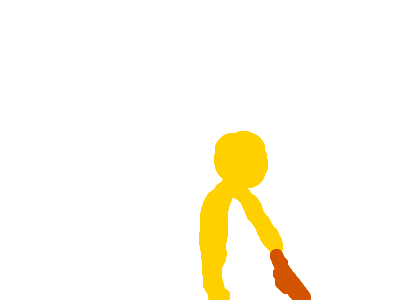 old person back posture