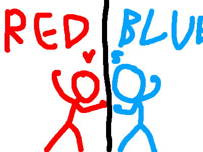 StickFight 4: Blue vs Red