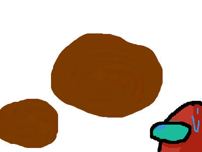 AMONG US DONT STEP INTO THE POOP