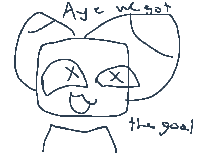 So we got the goal NEXT ANIM