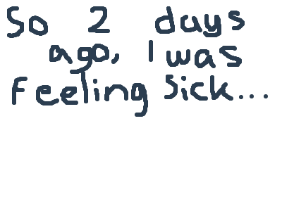 Idk why, but i wanna tell. :/