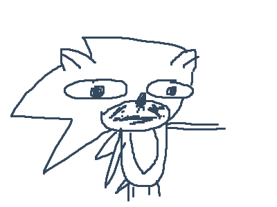 sonic is hungry, give him some food