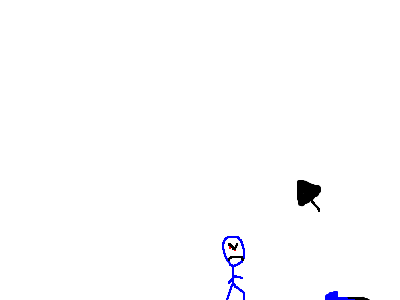The legendary blue stickman part 2
