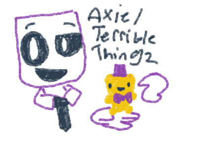 William holds physic friend fredbear