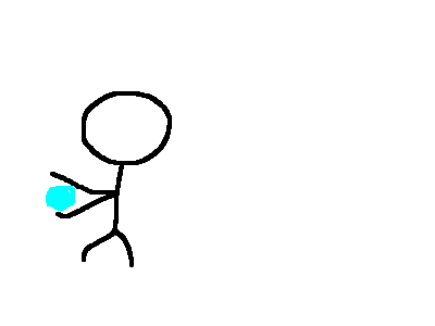 weak animtion of a kanehameha