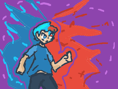 Cookie in a different artstyle