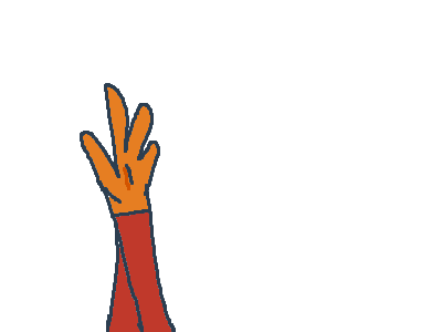 A smooth hand wave (orignaly by Cookie