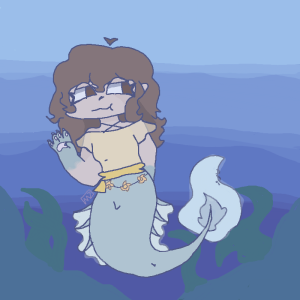 MERMAY MONTH! me as kelpie so.. close enough >:]