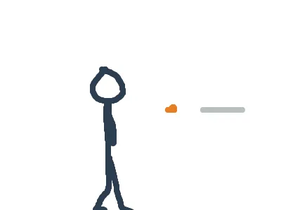 orange can't fight yet...