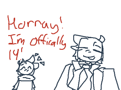 Hehe, it’s my birthday today! 