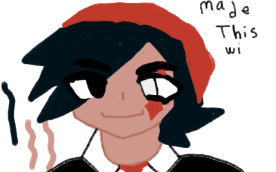 he's so fun to draw for me wtf.