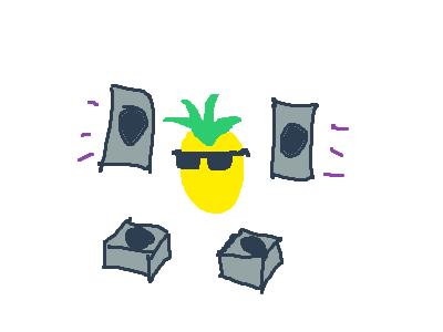 DJ pineapple