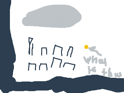 I found a ufo on the way to the carribean.