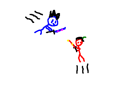 The Legendary Fight of Blue Vs Red