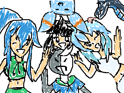 Group shot uwu (summer edition)