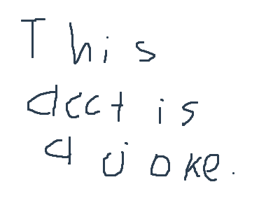 Don't take ANYTHING seriously