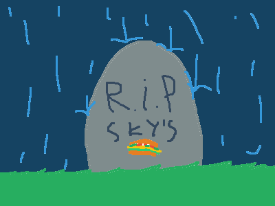 R.I.P SKy_the_Wolfs Burger.