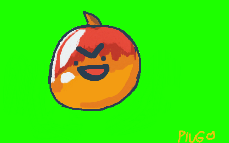 totally not a failed attempt to draw a mango